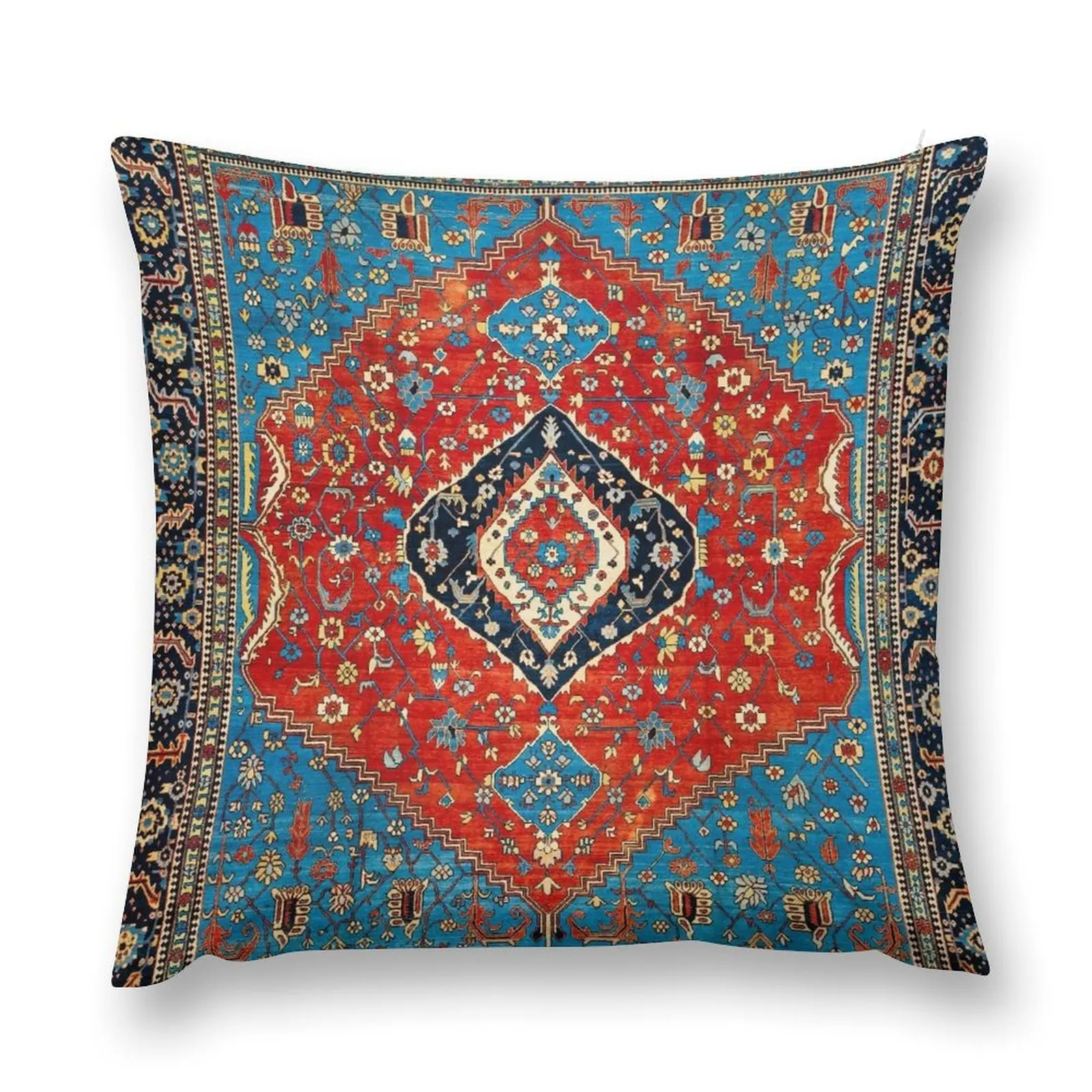 

Antique Persian Carpet Print Throw Pillow Bed pillowcases christmas decorations for home 2025 pillow