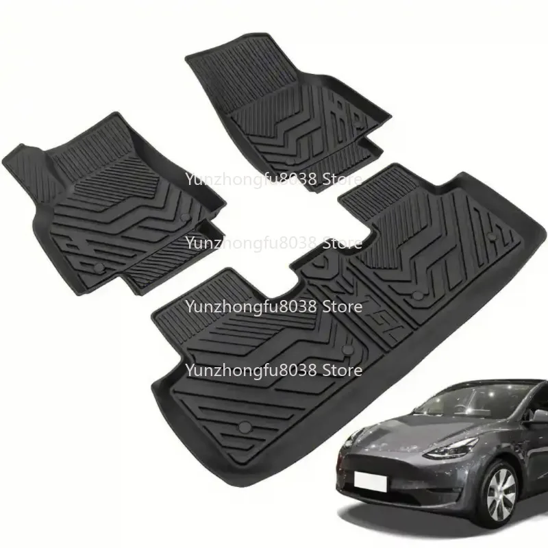 

3D TPE Car Floor Mat Easy To Clean and Non-slip Design