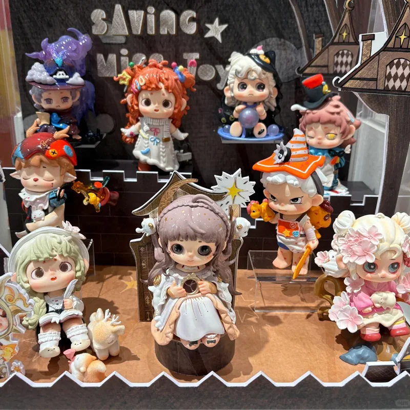 

Kawaii Heyone Saving Miss Joy Series Blind Box Dolls Action Anime Figure Desktop Decor Ornament Mystery Box Surprise Toys Gifts
