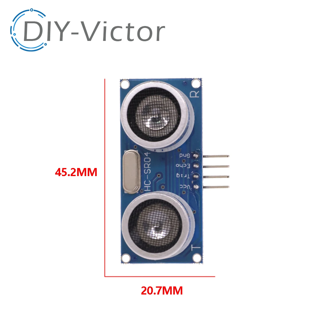 Picture 7: Ultrasonic Module HC-SR04 Distance Measuring Transducer Sensor Arduino Wave Detector Ranging for Arduino Robot Smart Car