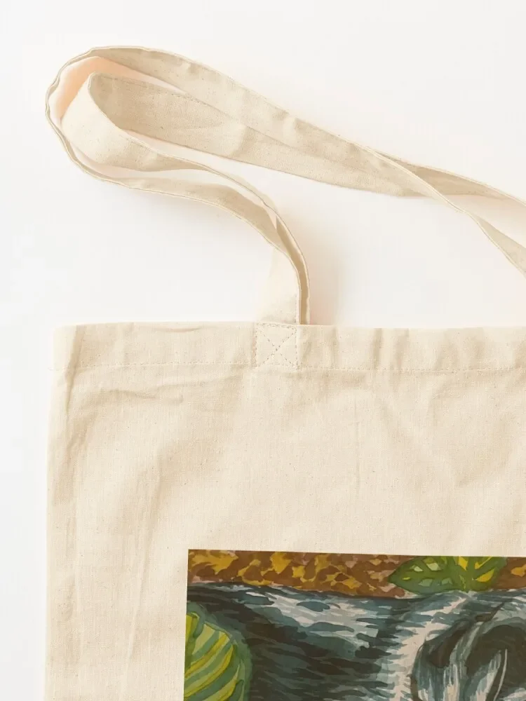 Black Lab Among the Hydrangeas Tote Bag custom bags women bag free delivery bags Eco bag