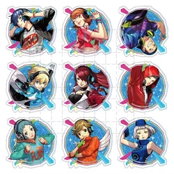 Game Akihiko Junpei Mitsuru Kirijo Fuuka Yamagishi Makoto Yuki Yukari Takeba Keychain Doll Anime Acrylic Keyring Pendant Gift