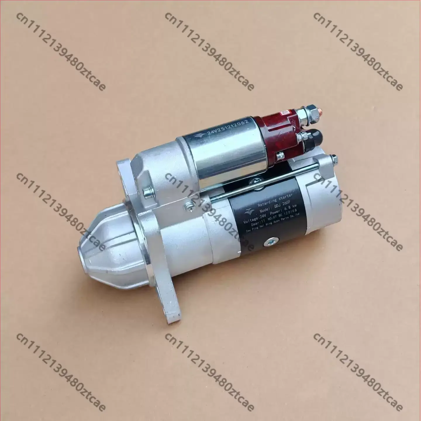Diesel Engine Starter Starting Motor QDJ265F Fit R4105ZD R6105IZLD R6110 Generator Set Accessories