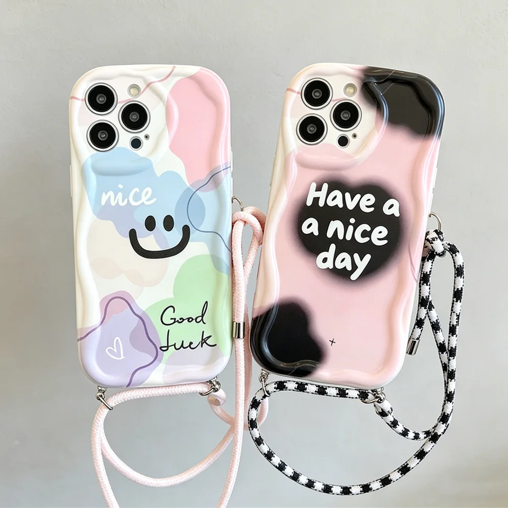 Graffiti Lanyard Phone Case For Xiaomi Redmi Note 15 Pro Plu