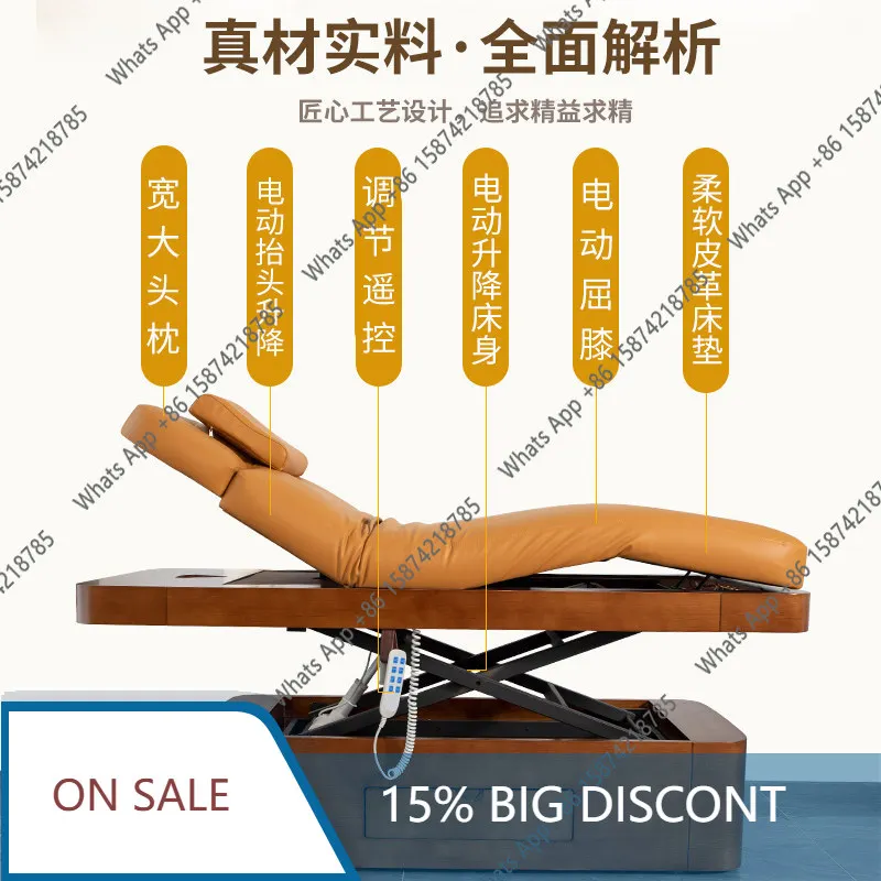 

Jo Electric Smart Beauty Bed Massage Tattoo Embroidery Bed Beauty Salon Bed