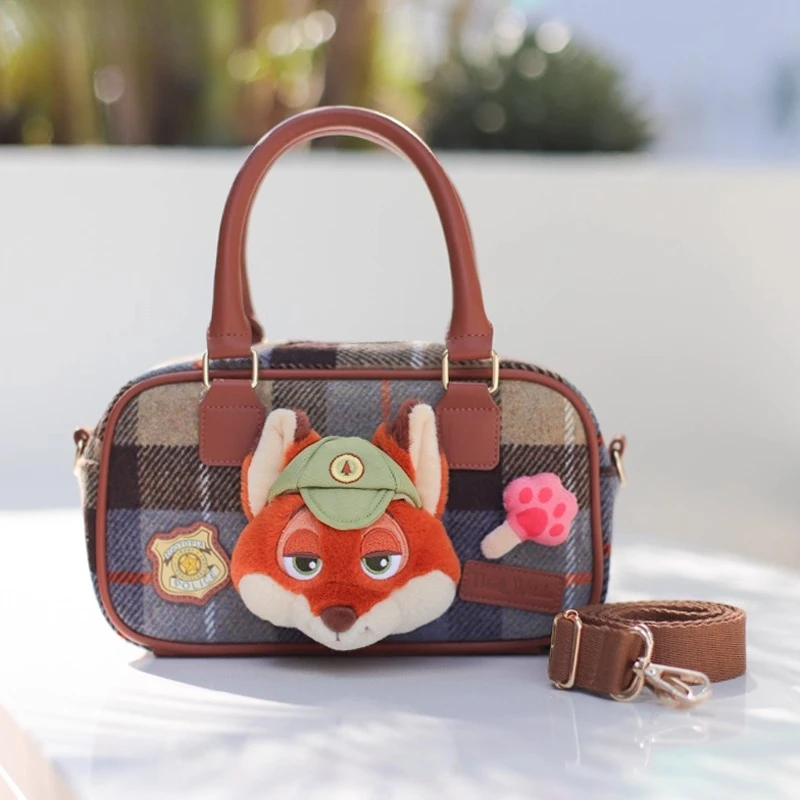 

Dopamine Color Matching Character Restoration Multi-Way No Burden Christmas 520 Gift Judy Nick Handbag Stylish Kawaii Accessory