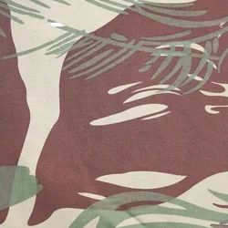 500D Nylon Rhodesian Brush Stroke Camouflage Fabric Waterproof PU Coated Cloth Military Tactical Garment DIY Material