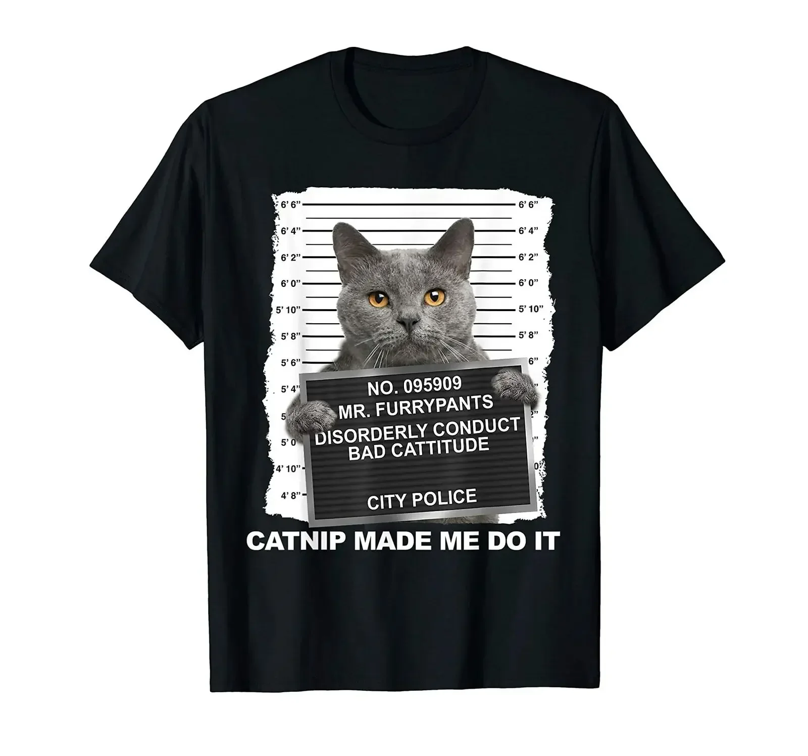 Funny Cat Owner Gift Cat Mug Shot Printed T-Shirt 100% Cotton O-Neck Summer Short Sleeve Casual Mens T-shirt Size S-3XL