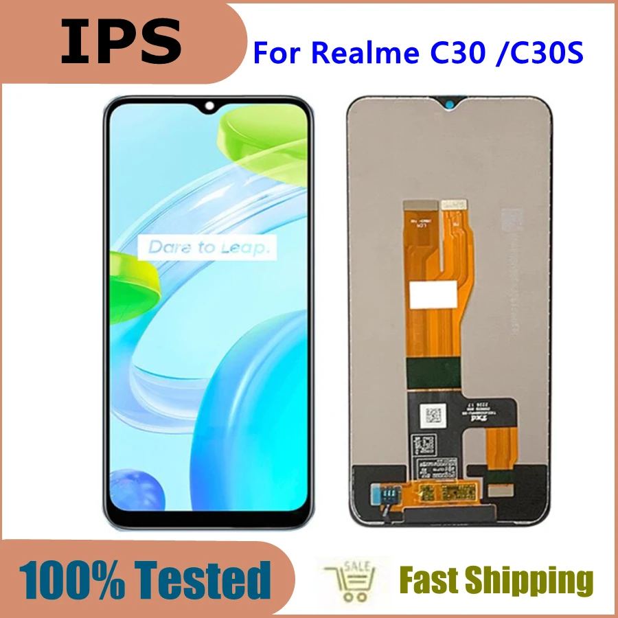 

6.5" For OPPO Realme C30 RMX3581 LCD Display Touch Screen For Realme C30s C30S LCD Screen Replacement