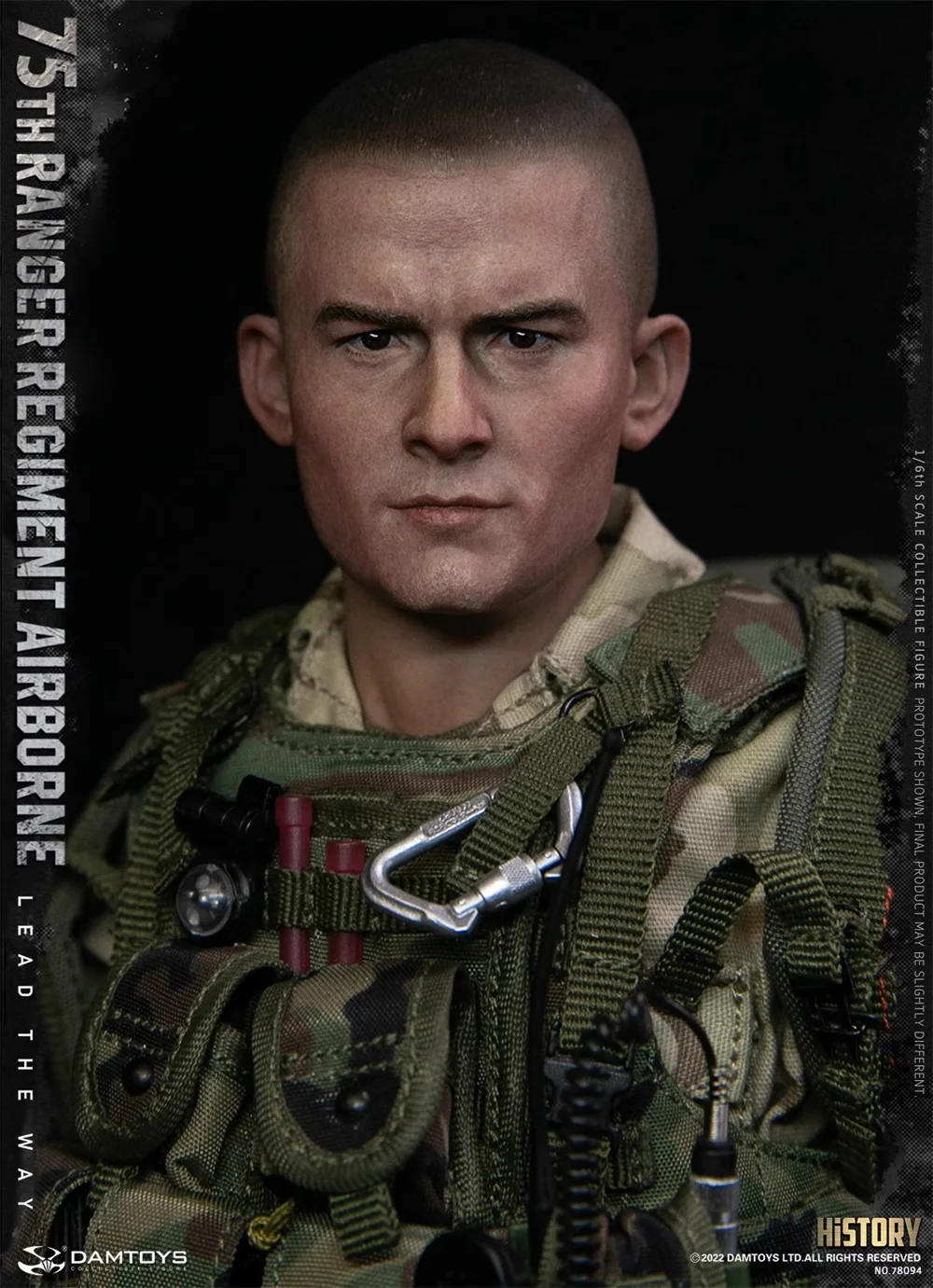 DAMTOYS DAM 78094 US.75th Ranger Armor Force Soldier Set completo Action Figure mobile regalo per i fan raccogliere 1/6