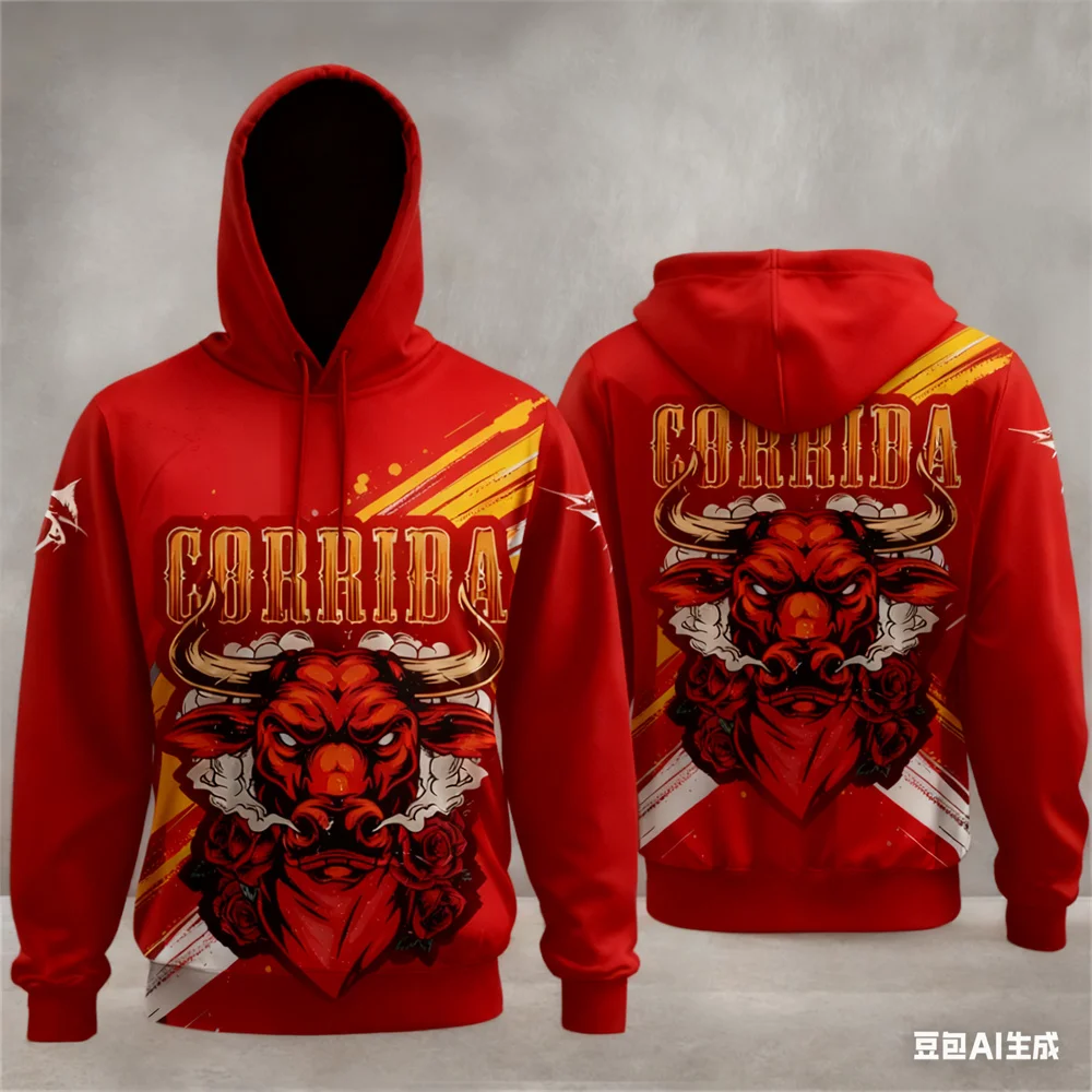 

autumn winter hoodies for man cows pattern print Men's hoodie leisure graphics hoodies new in hoodies & sweatshirts Men clothing