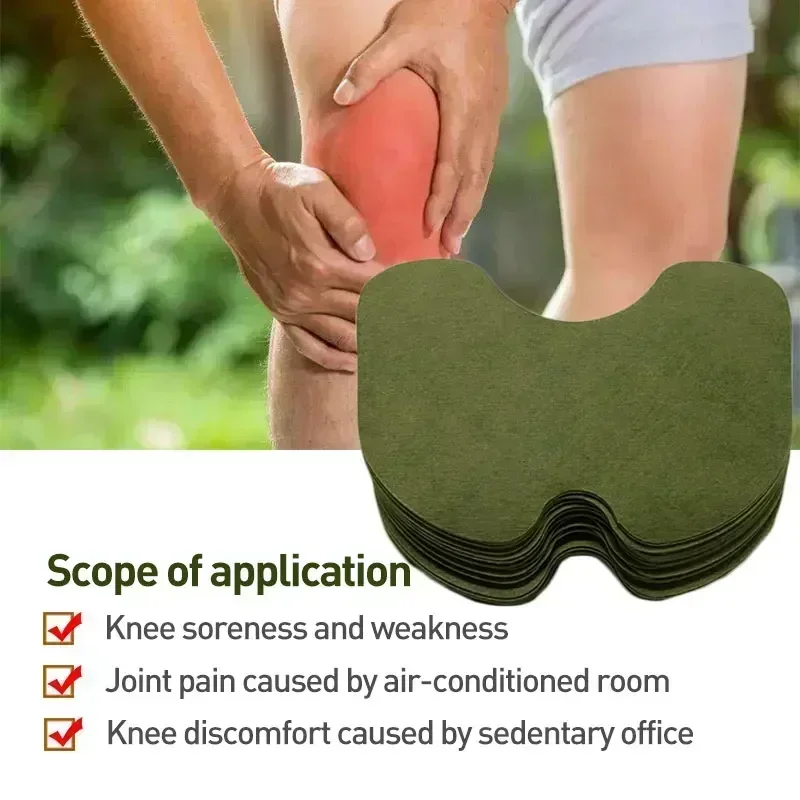 8/24/40pcs Knee Balm Patch Muscle Bruise Sprain Joints Pain Relief Arthritis Analgesic Stickers Chinese Herbal Medical Plaster