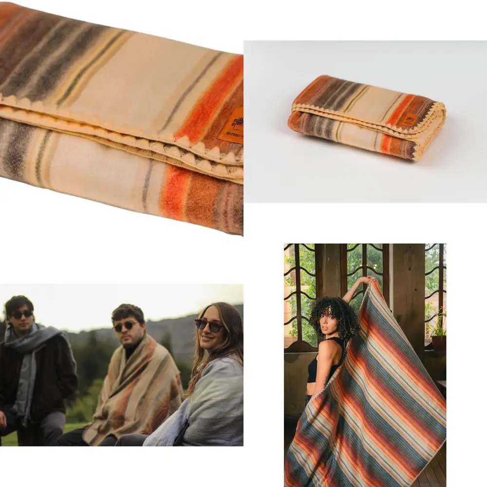 

Twin Alpaca Wool Blanket, 75x38, Lightweight & Warm, Suitable for Couch, Bed, Outdoors, Light Brown