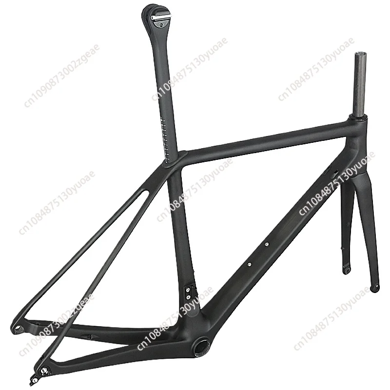 

2023 Light Model Full Carbon Fiber T1000 Disc Brake Road Bike Frame Bicycle Front