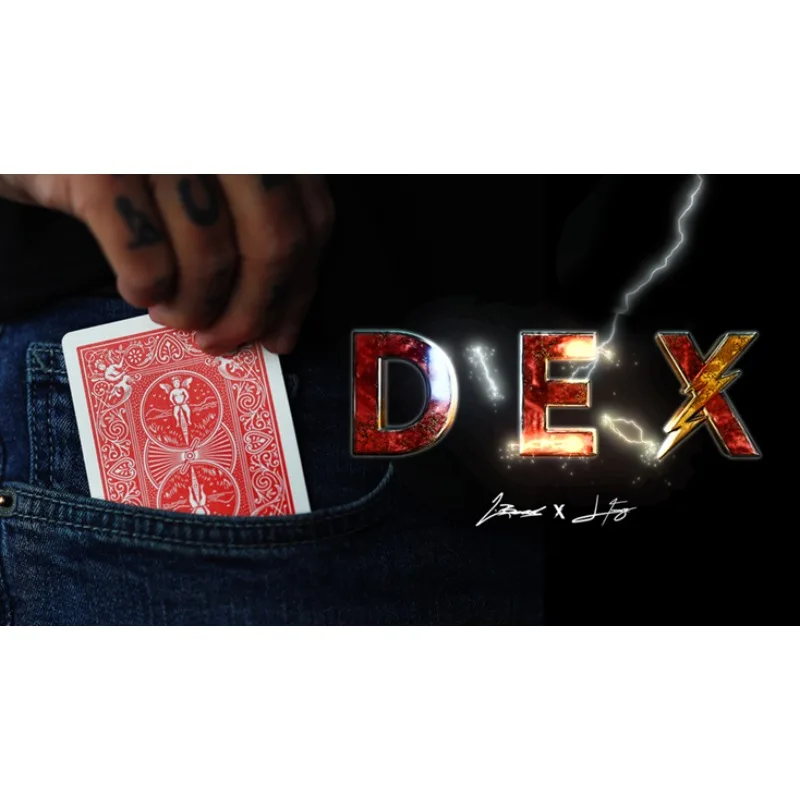 Dex (gimmick a online instructions) při lloyd barnes karta magická a trik decks jeviště magická rekvizity iluze ulice kouzelníci