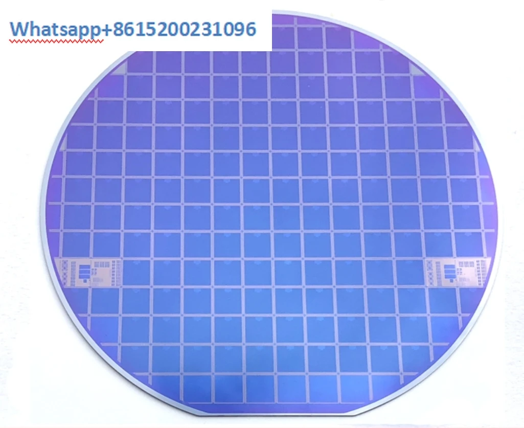 Wafer silicon wafer photolithography 6-inch single crystal IC chip semiconductor coating