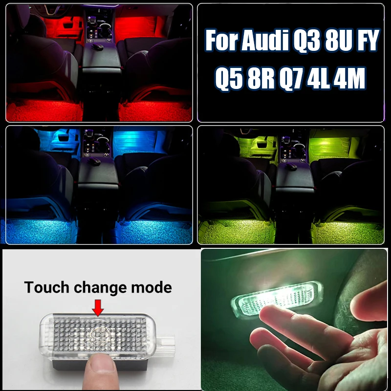 

Car Footwell Lights For Audi Q3 8U FY Q5 8R Q7 4L 4M 2012 2013 2014 2015 2016 2017 2018 2019 2020 2021 2022 2023 Accessories