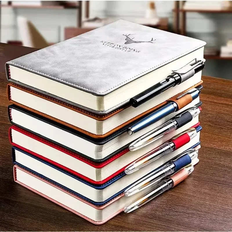 1pcs Journal Notebook Daily Business Office Work Notebook Simple College Office Diary School Supplies