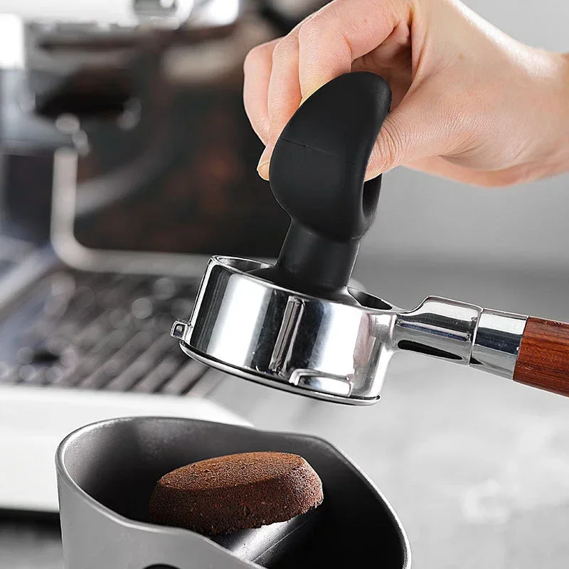 NEW Espresso Coffee Tool Puck Remover Vacuum Style Coffee Knock Box Coffee Waste Grounds Bin Collector Taker Grind Waste