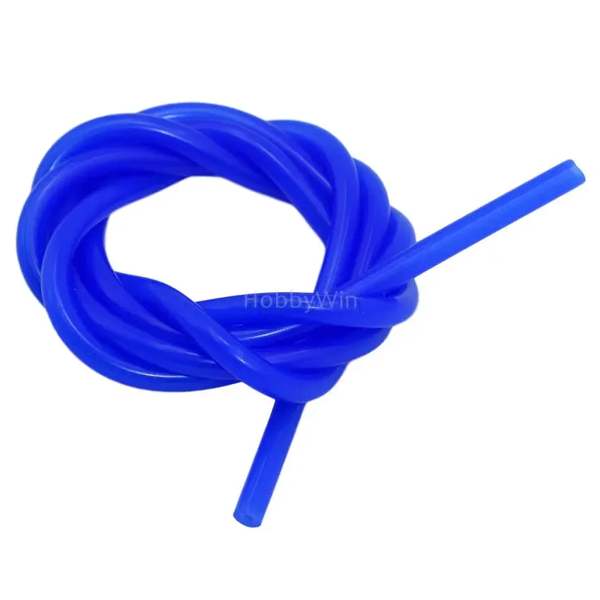 Navy-blu Del Silicone Linea Del Carburante 5x2.5mm 100 CENTIMETRI per il Modello RC Auto Buggy Camion Da Corsa Motoscafo tubo di Olio motore