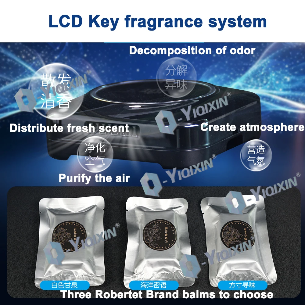 CF920Pro Fragrance System Purify Air LCD Car Key For BMW BENZ Audi Hyundai VW Ford Toyota Ford Anion Balm AROMA Comforable Entry