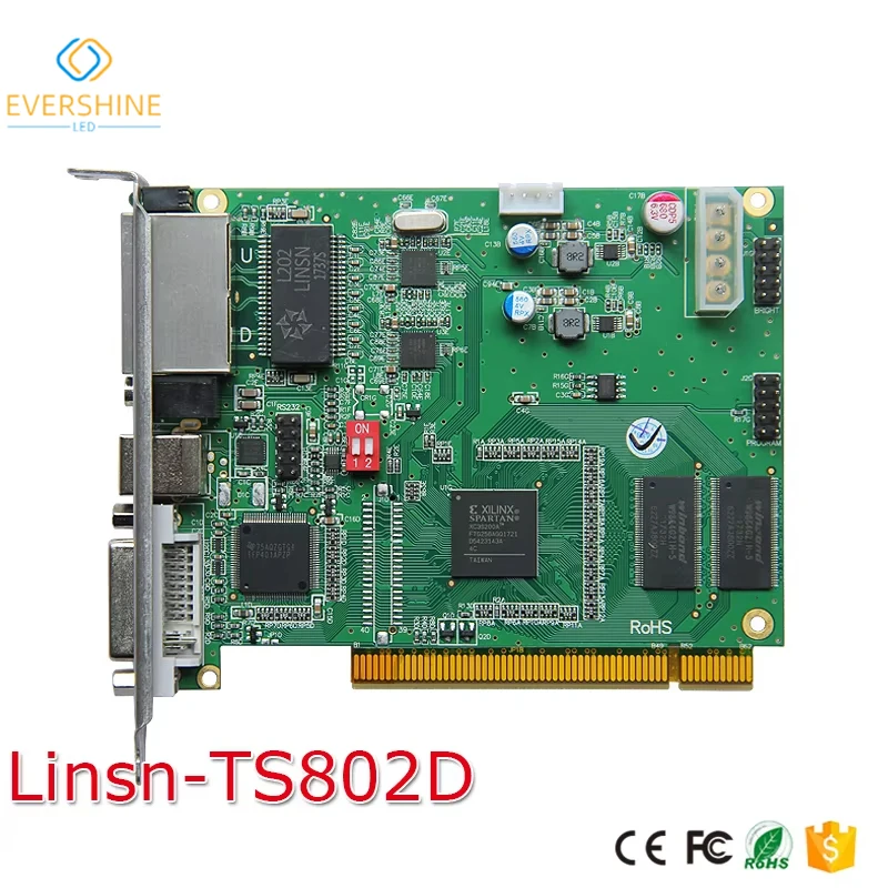 Linsn TS802D Synchronous LED Control System Sending Card 640x2048 Pixels For LED Video Display Aliexpress online shop ﻿