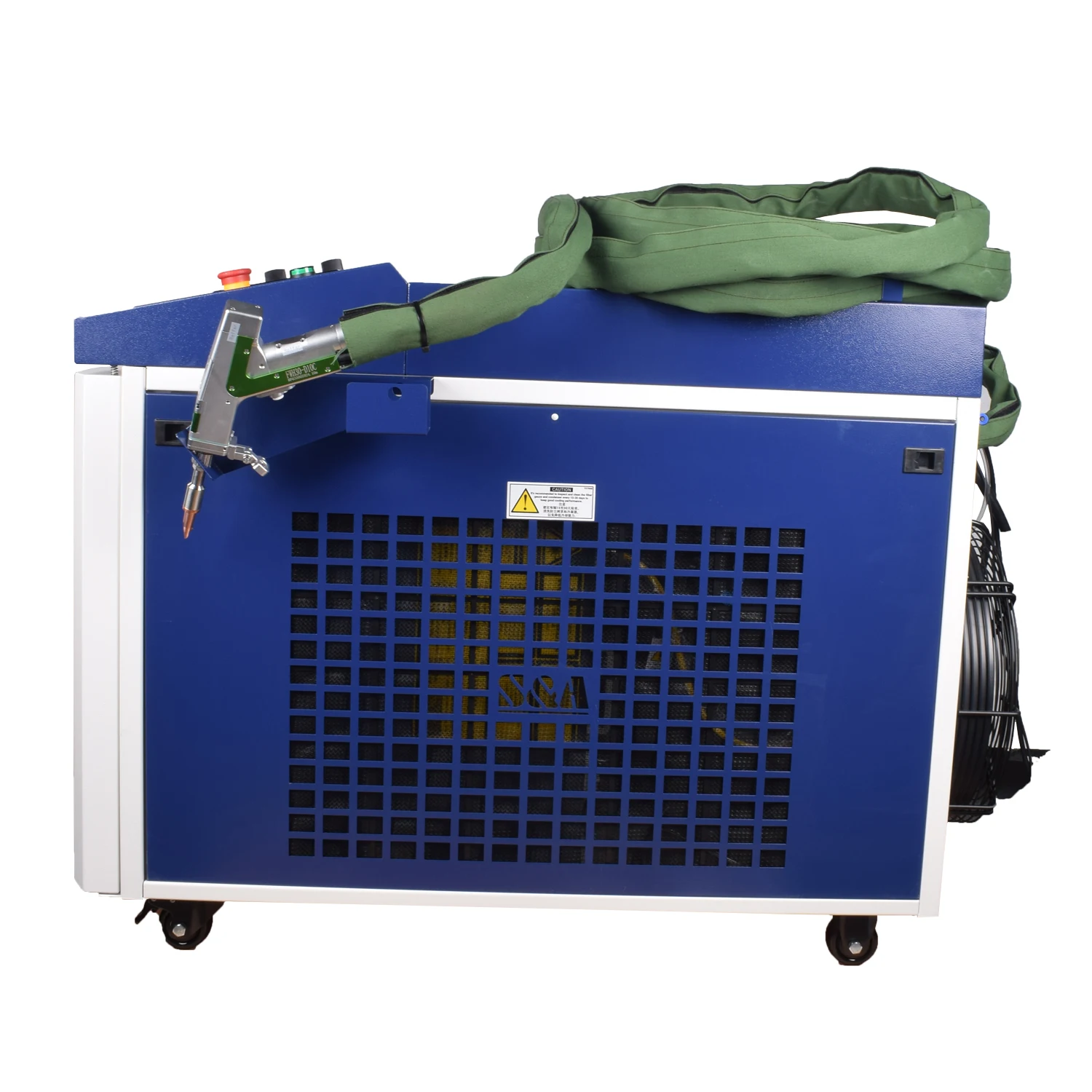 3000W Raycus Laser Welder Dual Wire Feeder 4 in 1 Laser Welding Cleaning Cutting for Metal Double Pendulum Laser Welding Machine