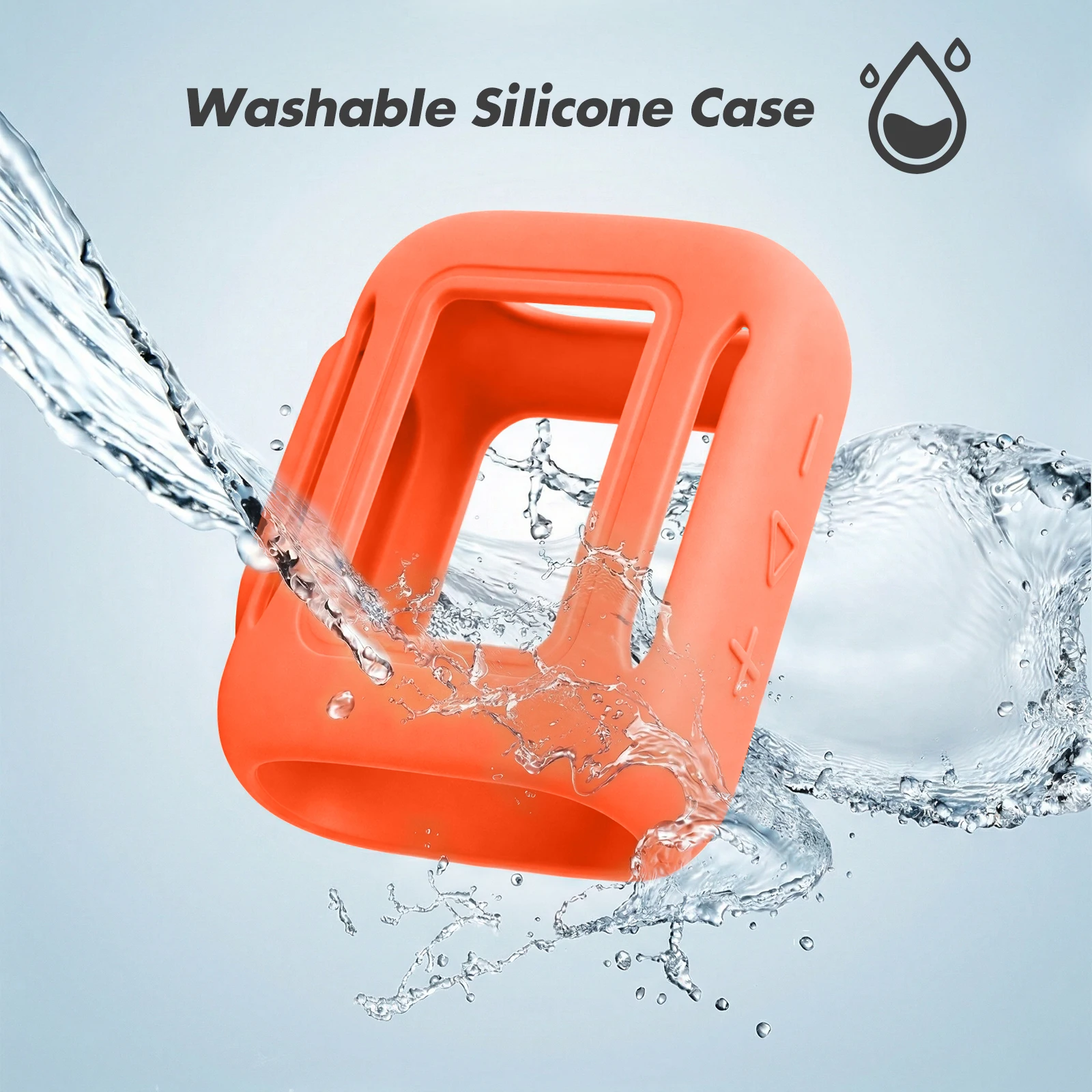 

Soft Silicone Full Body Case for Go 5 – Shockproof , 360° Seamless , Ultra Thin , Washable , Precision Cutouts for Ports