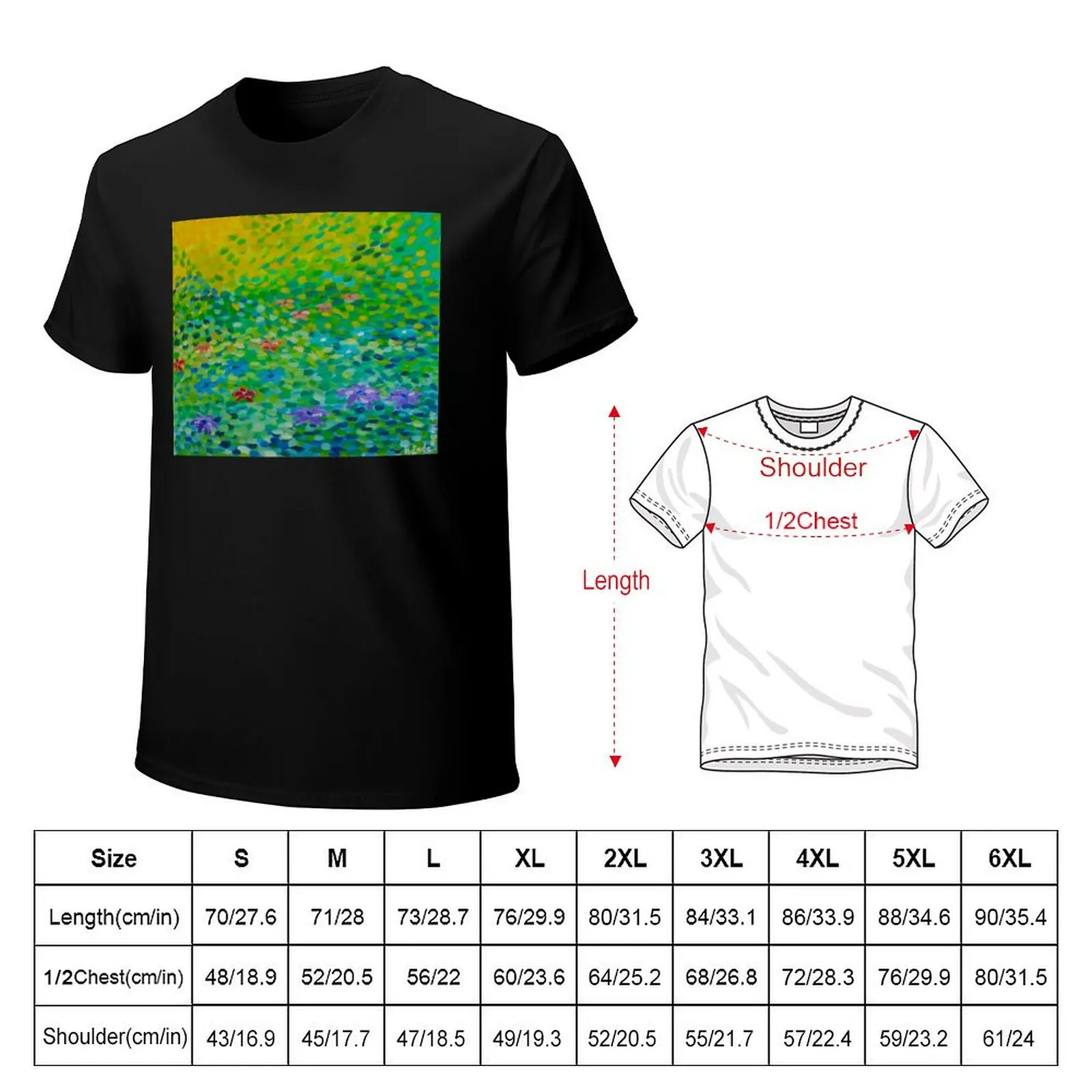 Spring meadow T-Shirt customs design your own vintage clothes tshirts for men