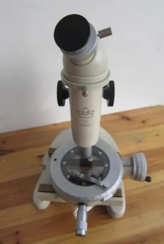 Microscope de mesure à affichage numérique 15J/A/E/F avec source de lumière, fil et câble, outil de mesure à point de contact argenté