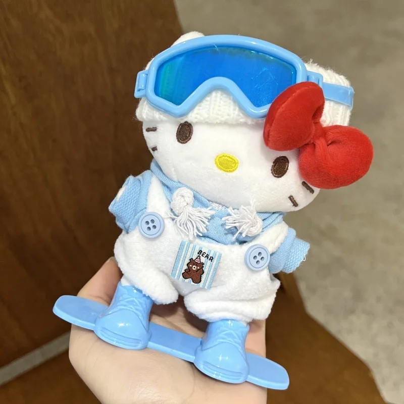 جديد مرحبا كيتي أفخم المفاتيح التزلج تحت عنوان أفخم هود ملحق حقيبة سحر الديكور هدية #1