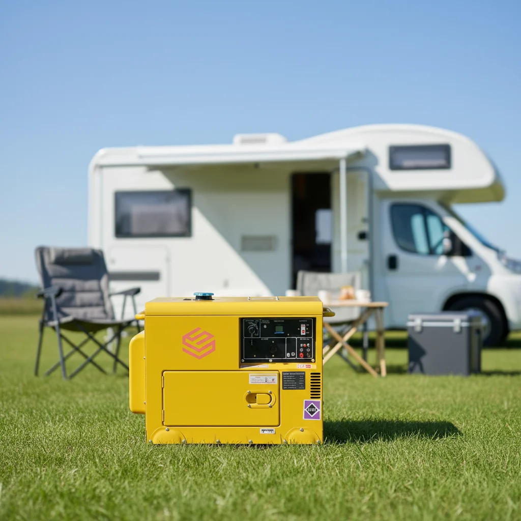 Gold Seller Silent Electric  Generators 5KW 230V Rated Voltage 50Hz Remote Control Groupe Electrogene Sile