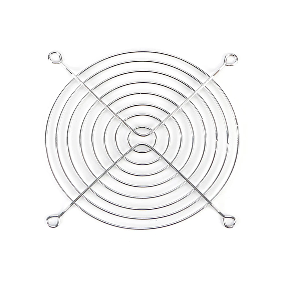 120mm Metal Cooling Fan Grill Cover Filter Protective Cover Net for Desktop Computer Power Ventilation Fan Iron Mesh Cover