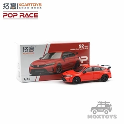 POP RACE XCARTOYS 1:64 Honda Civic Type-R (FL5) Red Diecast Model Car