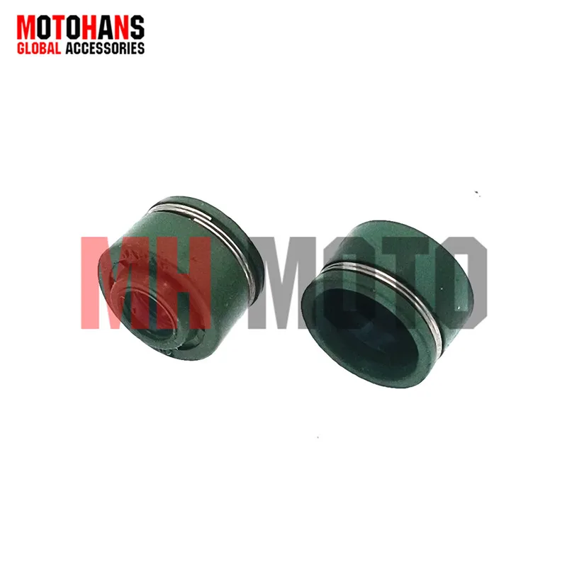 MOTORCYCLE VALVE OIL SEAL 10PCS 5MM FOR 156FMI CG125 CG150 162FMJ CG200 CG250 CBF150 TITAN150