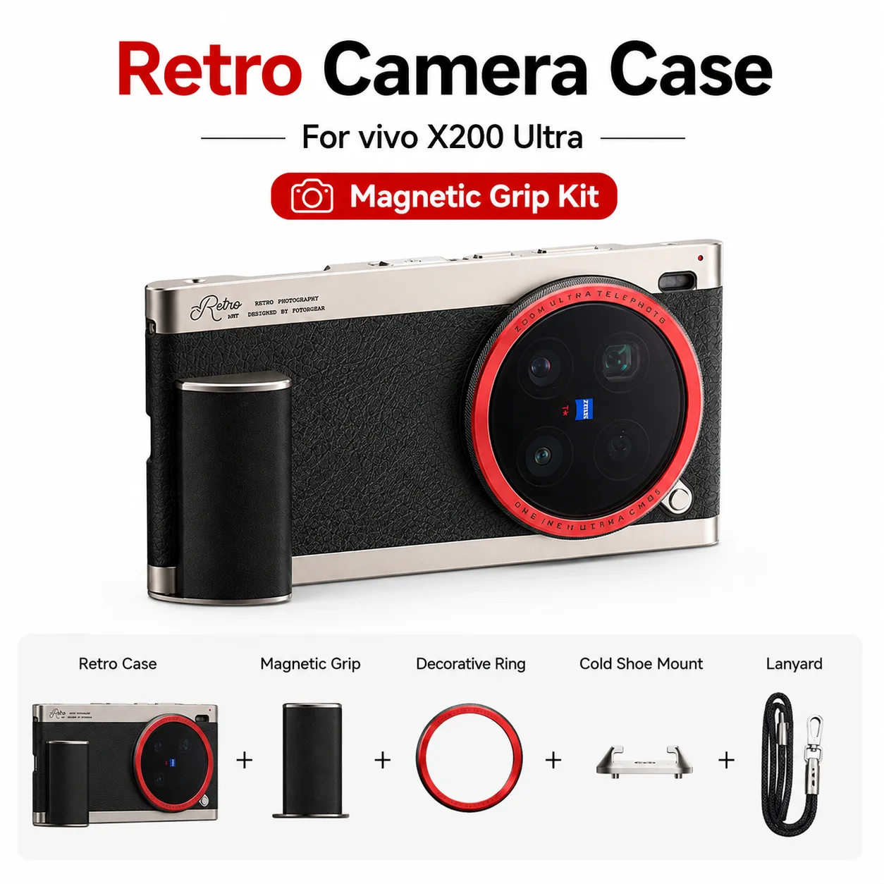 Photography Kit Vivo X200 Pro - Etui na telefon Vivo X200 Ultra