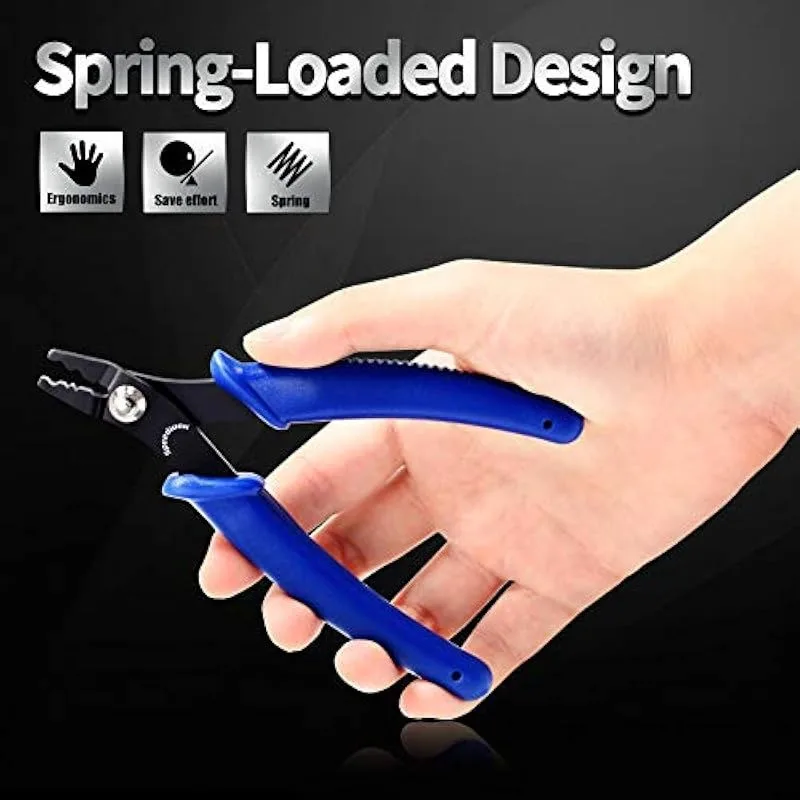 

Professional Jewelry Crimping Pliers Kit | Bead Crimper Tool for DIY Bracelet, Necklace & Craft Beading Projects