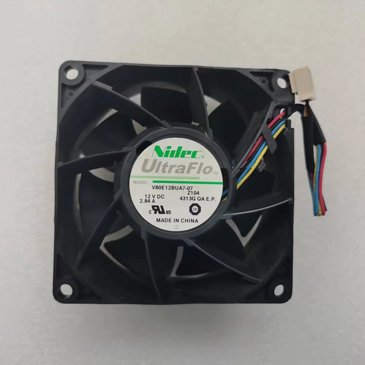 

V80E12BUA7-07 12V 2.84A 8038 Switch Server High Air Volume Fan