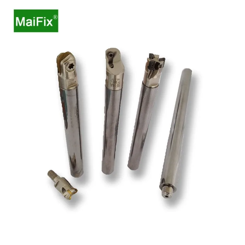 MaiFix MFL 19 20 24mm Cutter Tungsten Steel CNC Lathe Processing Tools Alloy End Mill Shank Lock Teeth Cutter Bar