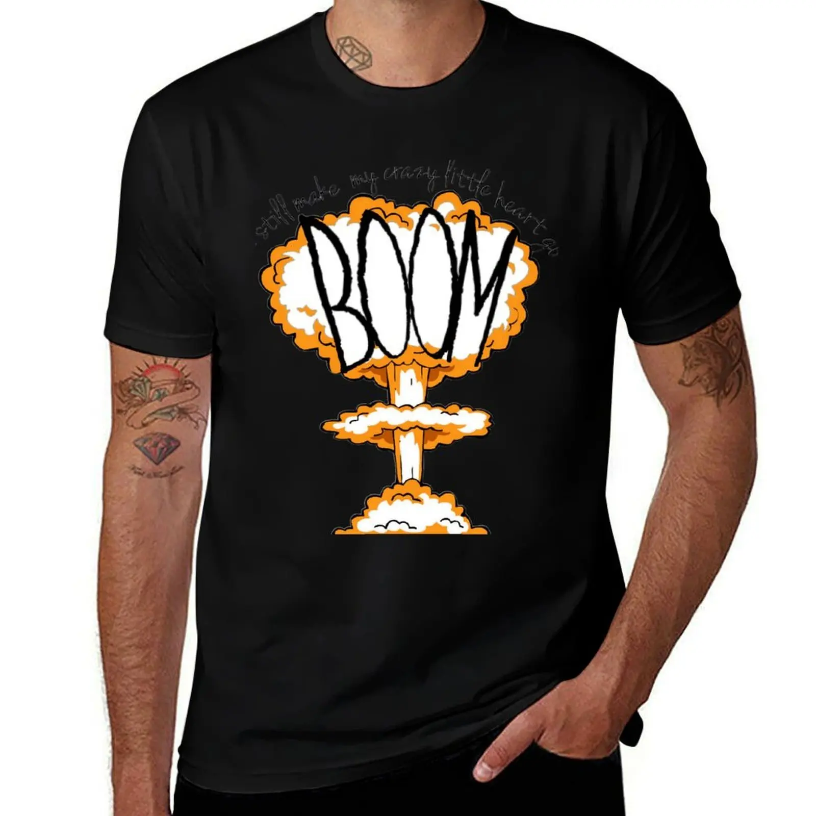 BOOM! T-Shirt Outdoor Work Short Sleeve Top T-Shirt