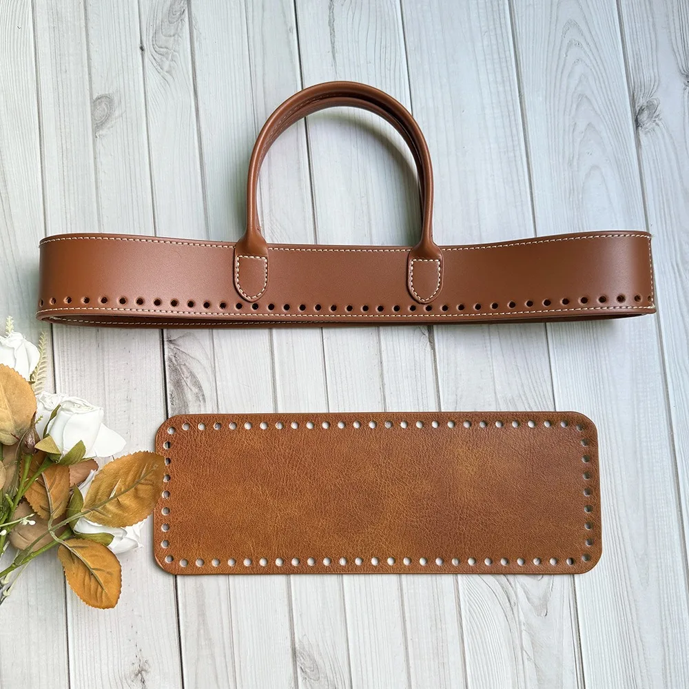 

Самодельные материалы, ручка для аксессуаров для сумок с отверстиями 5 мм, изготовление кошельков своими руками, тканые ручки для сумок своими руками, кожаное вязание ручной работы