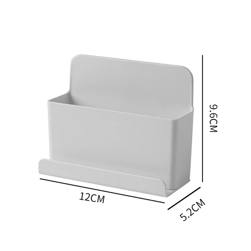 Caixa De Armazenamento Organizador De Parede, caixa De Armazenamento De Controle Remoto Ar Condicionado, suporte Do Plugue Do Telefone Móvel, Stand