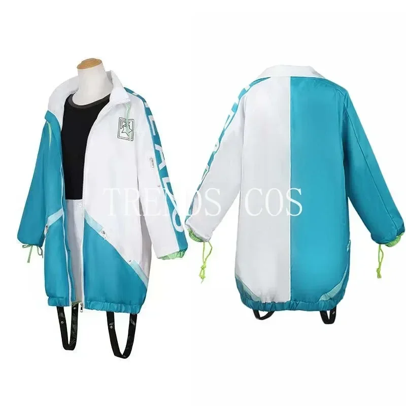 Trends cos Shiraishi an cosplay costume coat T-shirt shorts wig suit women Halloween party dress up Shiraishi an outfits