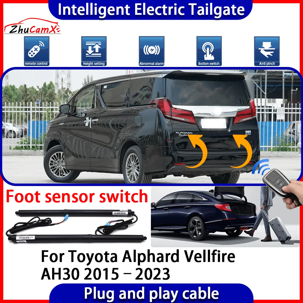 

Car Automatic Lifting kit Opening Trunk Intelligent Electric Tail Gate Lift Tailgate for Toyota Alphard Vellfire AH30 2015~2023