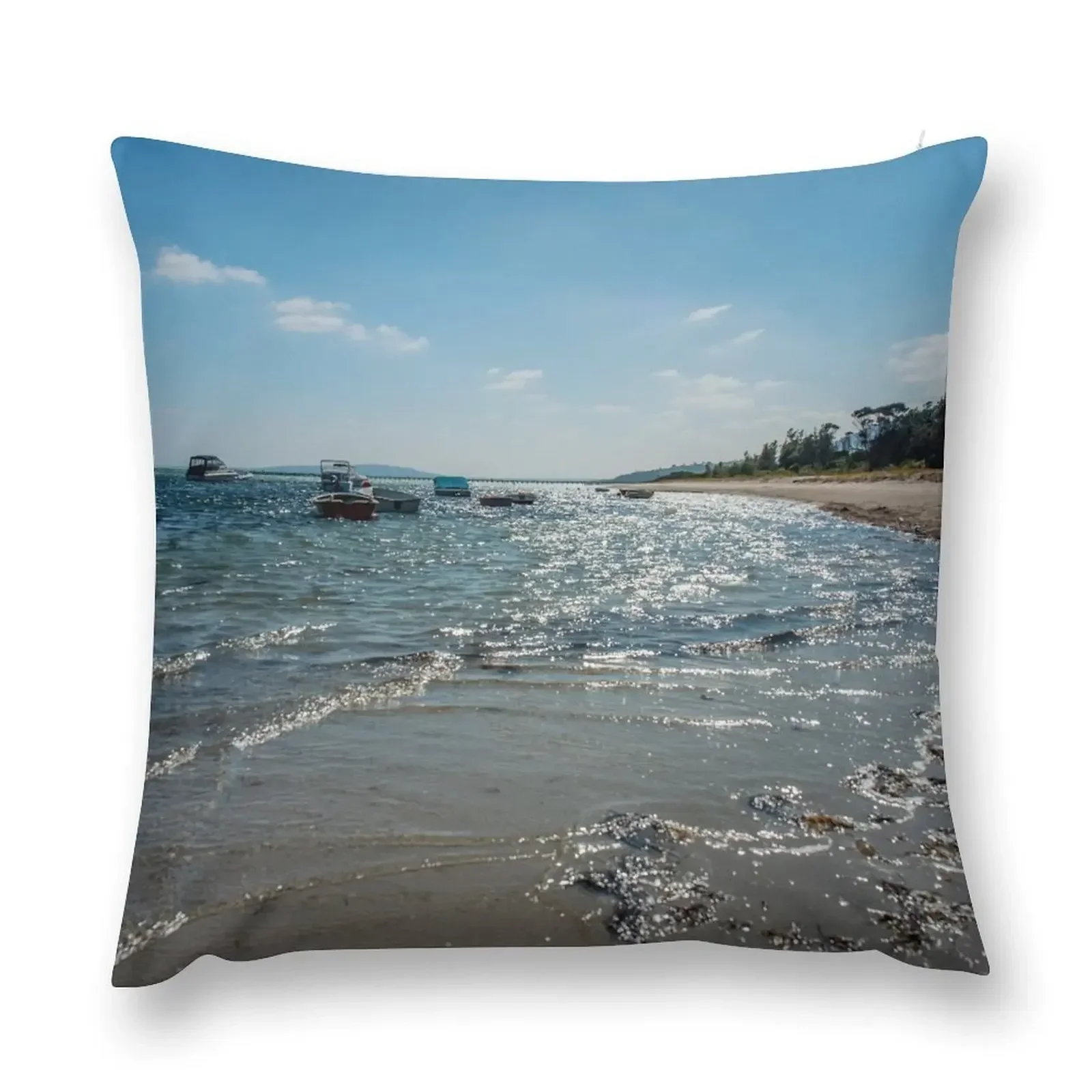 Rosebud moorings, Rosebud, Mornington Peninsula, Victoria, Australia Throw Pillow Sofa Cushions Christmas Pillow Cases pillow