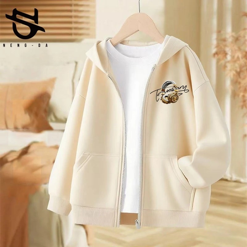 

Детская толстовка с капюшоном для детей от 3 до 14 лет, детская толстовка с длинными рукавами, осенняя толстовка на молнии, однотонная толстовка, куртка для мальчиков и девочек, новинка 2025 г.