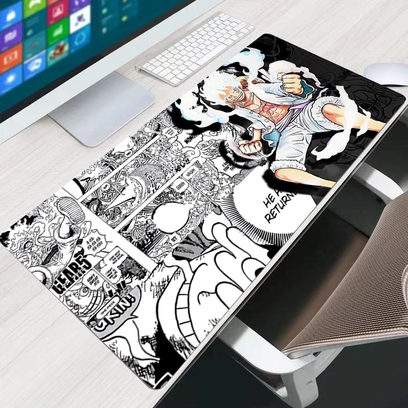 

Anime Computer Mouse Pad 90x40cm one piece luffy Mini Pc xxl MousePads Gaming Mousepad Soft Desk MausePad Keyboard Mouse Carpet