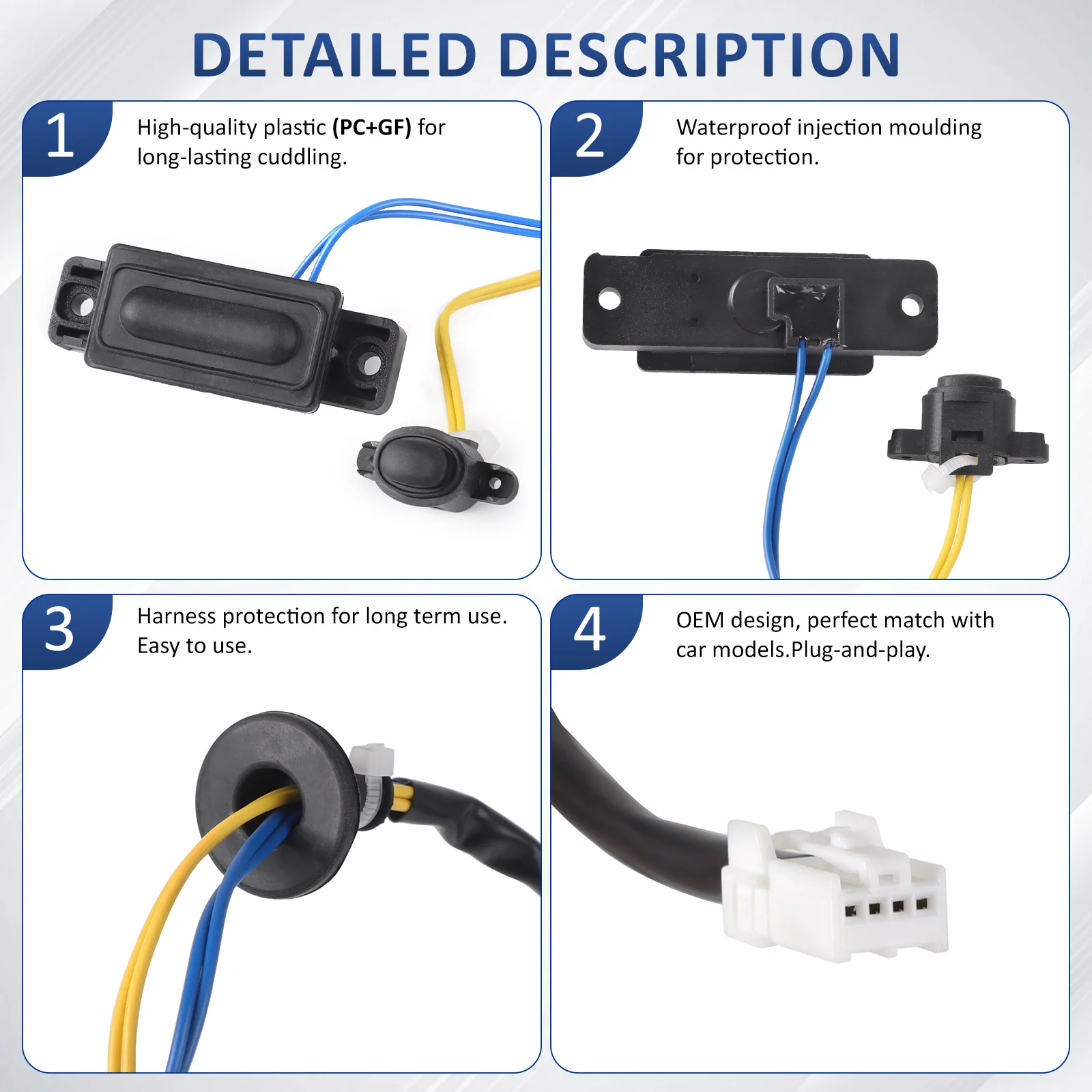 استبدال مفتاح التحرير المفتوح لصندوق الباب الخلفي 37179-79J00 مصمم للأداء والمتانة لسوزوكي SX4 2006-2013