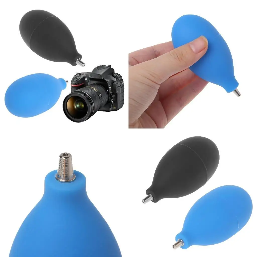 

Y1UB Computer Keyboards Dust Remover Cleaning Camera Lens Drop Of Water Portable Air Blower Brush