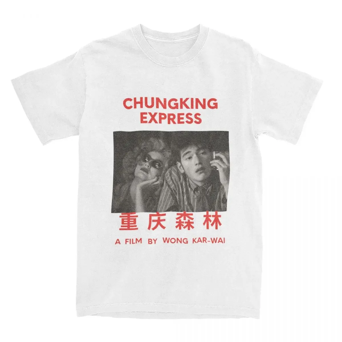 Men Women's T-Shirts Clothing Gift Idea Movie Chungking Express Wong Kar Wai Film Accessories Cool 100% Cotton T Shirts style.